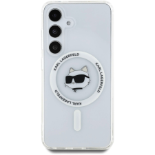 Karl Lagerfeld IML Choupette Head Samsung Galaxy S25 átlátszó MagSafe tok tok és táska