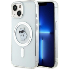 Karl Lagerfeld IML Choupette MagSafe Apple iPhone 15 Tok - Átlátszó (GSM176224) tok és táska