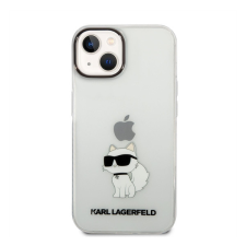 Karl Lagerfeld IML Choupette NFT hátlap tok Apple iPhone 14 Plus, átlátszó tok és táska