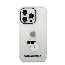 Karl Lagerfeld IML Choupette NFT hátlap tok Apple iPhone 14 Pro Max, átlátszó tok és táska