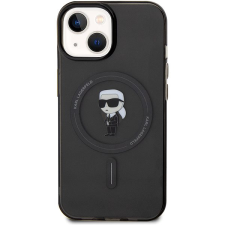 Karl Lagerfeld IML Ikonik iPhone 15 MagSafe fekete tok tok és táska