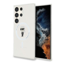 Karl Lagerfeld IML Ikonik S24 Ultra MagSafe tok, átlátszó KLHMS24LHFCKNOT tok és táska
