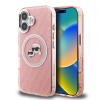 Karl Lagerfeld IML K&amp;CH Heads Repeated Logo MagSafe tok iPhone 16 készülékhez rózsaszín