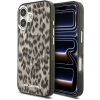 Karl Lagerfeld IML Leopard MagSafe hátoldali tok, iPhone 17 modellhez, Brown (KLHMP17SHDLEOICW)