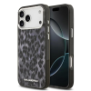 Karl Lagerfeld IML Leopard MagSafe tok iPhone 17 Pro Max készülékhez szürke