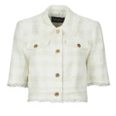 Karl Lagerfeld Kabátok / Blézerek BOUCLE JACKET Bézs DE 34