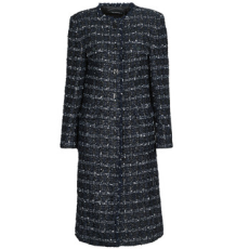 Karl Lagerfeld Kabátok BOUCLE LONG JACKET Kék DE 34