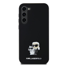 Karl Lagerfeld Karl&amp;Choupette Metal Pin Samsung Galaxy A35 hátlap tok, fekete tok és táska