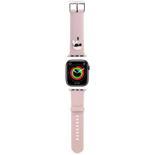 Karl Lagerfeld Karl Head NFT Apple Watch 38 / 40 / 41 - Pink (KLAWMSLKNP) okosóra kellék