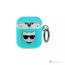 Karl Lagerfeld Karl Lagerfeld Apple Airpods tok kék (KLA2UCHFL) tok és táska