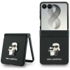 Karl Lagerfeld KARL LAGERFELD case for SAMSUNG GALAXY Z FLIP 8 (Karl&amp;Choupette Saffiano Pins) black