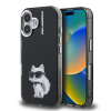 Karl Lagerfeld Karl Lagerfeld IML Aquarelle Choupette tok iPhone 16 készülékhez fekete