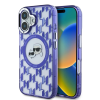 Karl Lagerfeld Karl Lagerfeld IML Monogram K&CH Heads MagSafe tok iPhone 16 készülékhez lila