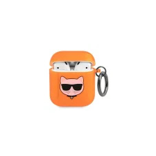 Karl Lagerfeld KLA2UCHFO AirPods narancssárga Choupette tok fülhallgató, fejhallgató tok