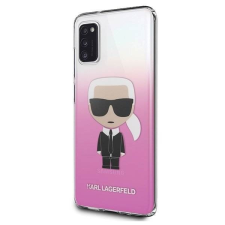 Karl Lagerfeld KLHCA41TRDFKPI A41 A415 rózsaszín gradiens Ikonik Karl telefontok tok és táska