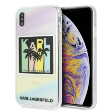 Karl Lagerfeld KLHCI65IRKD iPhone Xs Max California Dreams keménytok tok és táska