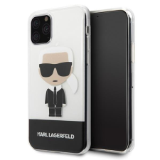 Karl Lagerfeld KLHCN58TPUTRIC iPhone 11 Pro átlátszó tok Ikonik Karl tok és táska
