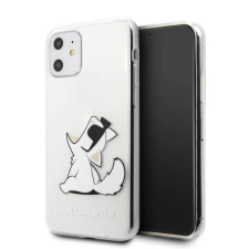 Karl Lagerfeld KLHCN61CFNRC iPhone 11 6,1" / Xr átlátszó Choupette Fun keménytok tok és táska