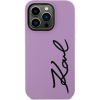 Karl Lagerfeld KLHCN61SKSVGU iPhone 11 6.1" Lila Keménytok Szilikon Aláírással (KLD1597)
