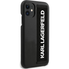 Karl Lagerfeld KLHCP12SSTKLBK iPhone 12 Mini 5,4" Fekete Keménytok (KLHCP12SSTKLBK) tok és táska
