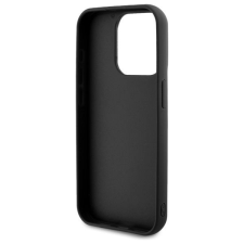 Karl Lagerfeld KLHCP15X3DRKSDLK 3D Rubber Signature tok iPhone 15 Pro Max - fekete tok és táska