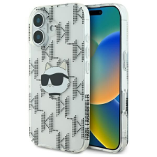 Karl Lagerfeld KLHCP16SHKLPCHT IML Choupette Head Electroplated keménytok iPhone 16 - átlátszó tok és táska