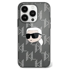 Karl Lagerfeld KLHCP16XHKLPKHK IML Karl Head Electroplated keménytok iPhone 16 Pro Max - fekete tok és táska