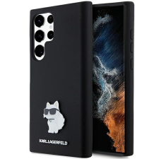 Karl Lagerfeld KLHCS23LSMHCNPK keménytok Samsung Galaxy S23 Ultra - fekete tok és táska