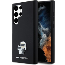 Karl Lagerfeld KLHCS23LSMHKCNPK keménytok Samsung Galaxy S23 Ultra - fekete tok és táska