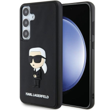 Karl Lagerfeld KLHCS24S3DRKINK S24 S921 fekete keménytok 3D gumi ikonikus tok és táska