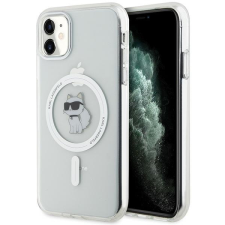 Karl Lagerfeld KLHMN61HFCCNOT MagSafe keménytok iPhone 11 - átlátszó tok és táska