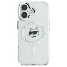 Karl Lagerfeld KLHMP16LHLSCHH IML Metal Choupette Head MagSafe keménytok iPhone 16 Pro - fehér tok és táska