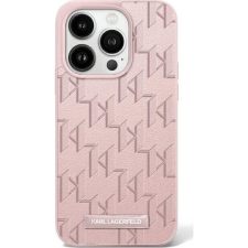 Karl Lagerfeld KLHMP16SPKHPORPP Hot Stamp Magsafe Keménytok iPhone 16 - Rózsaszín (KLHMP16SPKHPORPP) tok és táska