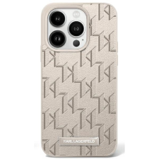 Karl Lagerfeld KLHMP16XPKHPORPE Hot Stamp Magsafe keménytok iPhone 16 Pro Max - bézs tok és táska