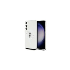 Karl Lagerfeld KLHMS23MHFCKNOT Samsung Galaxy S23+ átlátszó keménytok IML ikonikus MagSafe tok és táska