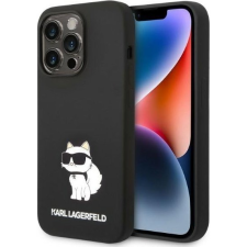 Karl Lagerfeld Liquid Choupette NFT Apple iPhone 14 Pro Szilikon Tok - Fekete (KLD1271) tok és táska