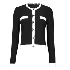Karl Lagerfeld Mellények / Kardigánok CLASSIC LSLV CARDIGAN Fekete EU M női pulóver, kardigán