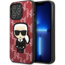 Karl Lagerfeld Monogram Ikonik hátlap tok Apple iPhone 13 Pro Max, piros (KLD1388) tok és táska