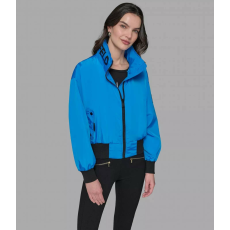  KARL LAGERFELD női kék bomber kabát L méret