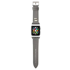 Karl Lagerfeld óraszíj ezüst (KLAWLOKHG) Apple Watch 42mm / 44mm / 45mm okosóra kellék
