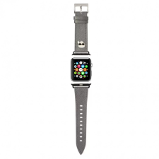 Karl Lagerfeld óraszíj ezüst KLAWMOKHG Apple Watch 38mm / 40mm / 41mm okosóra kellék