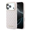 Karl Lagerfeld Pu Perforated Gold Dots MagSafe tok, iPhone 17 Pro