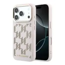 Karl Lagerfeld Pu Perforated Monogram MagSafe tok, iPhone 17 Pro Max tok és táska