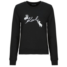 Karl Lagerfeld Pulóverek IKON SIGNATURE CHOUPETTE SWEAT Fekete EU L