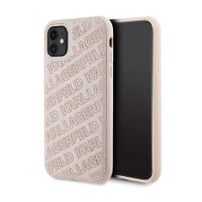 Karl Lagerfeld Quilted K Pattern - iPhone 11 telefontok pink tok és táska