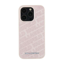Karl Lagerfeld Quilted K Pattern - iPhone 15 Plus telefontok pink tok és táska