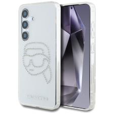 Karl Lagerfeld Rhinestones Karl Head Logo Samsung Galaxy S25 hátlap tok, átlátszó tok és táska