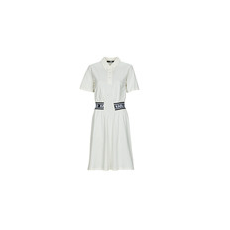 Karl Lagerfeld Rövid ruhák PIQUE POLO DRESS Fehér EU S