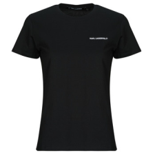 Karl Lagerfeld Rövid ujjú pólók ESSENTIAL T-SHIRT Fekete EU XL női póló