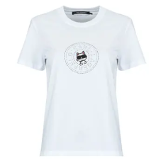 Karl Lagerfeld Rövid ujjú pólók IKON RS CIRCLE T-SHIRT Fehér EU S